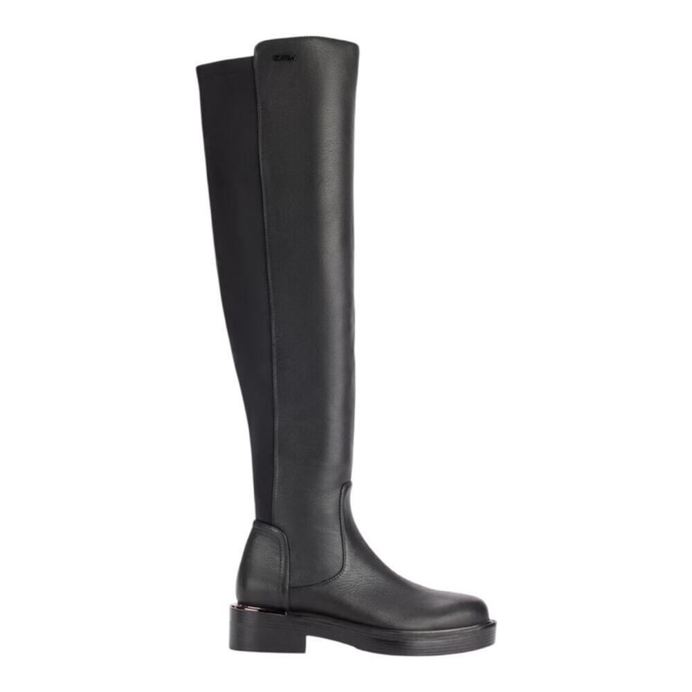 DKNY Winsloe Over the Kneed Boots Tall Boots Black - Size 7.5